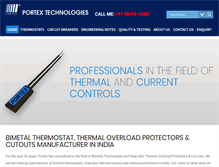 Tablet Screenshot of portexindia.com